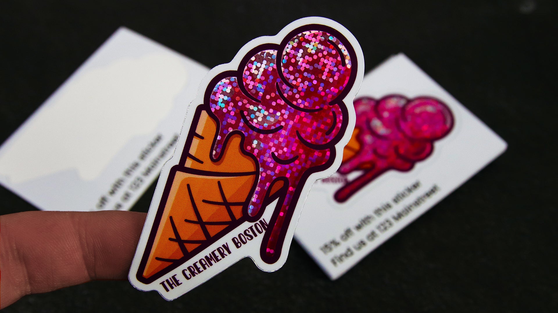 Glitter Stickers - Free Delivery - UK Made